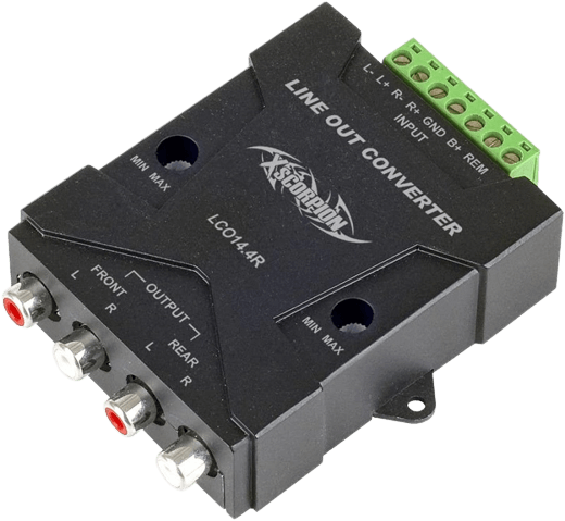 Xscorpion High to Low 4-Channel Line Output Converter