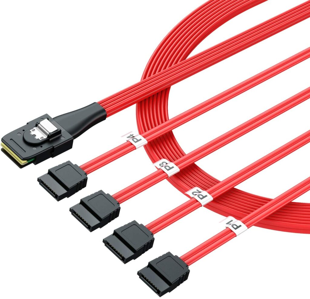 LinkFor Splitter Mini-SAS to SATA Cable