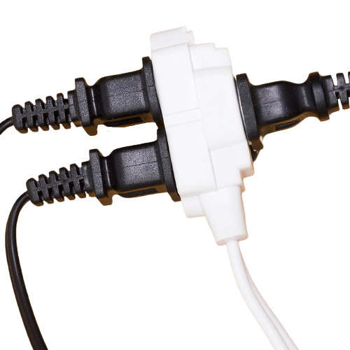 GE 3 Outlet Power Extension Cord