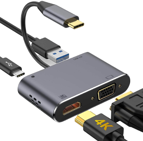 GIKERSY USB-C to HDMI Hub Adapter