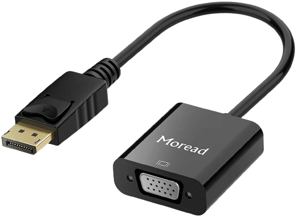 Moread DisplayPort to VGA Adapter