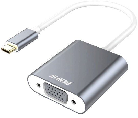 Benfei Thunderbolt 3 (USB Type C) to VGA Adapter