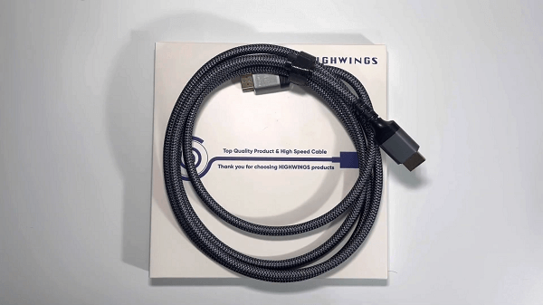 Highwings High-Speed Braided HDMI Cable