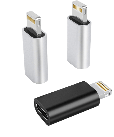 USB C Female to Lightning Male Adapter