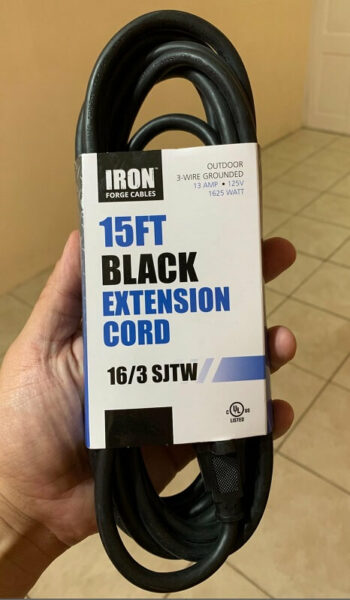 Iron Forge Cable Outdoor Extension Cord