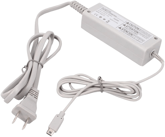 JETEHO AC Power Charging Adapter Cable for Nintendo Wii U Gamepad