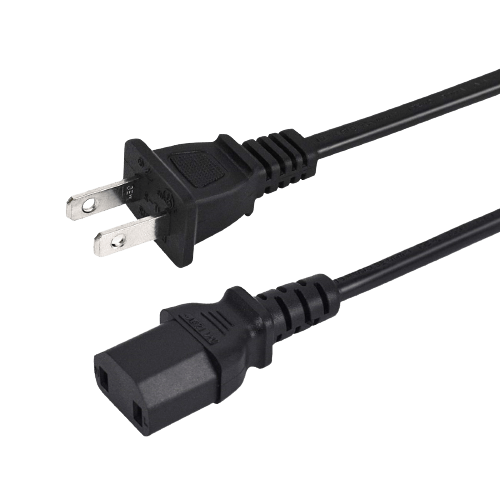 Olort 2 Prong Power Cord Cable