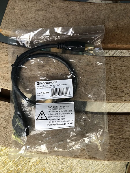 Monoprice Select Series USB 3.0 Extension Cable