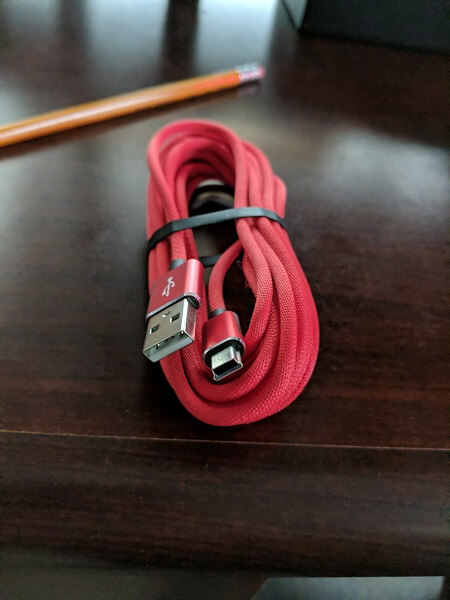 Bayforte Dual Pack Nylon Charging Cables